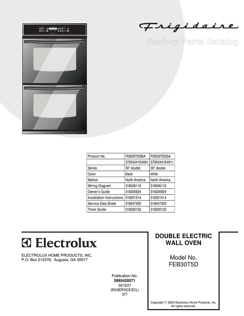 Frigidaire FEB30T5D User manual