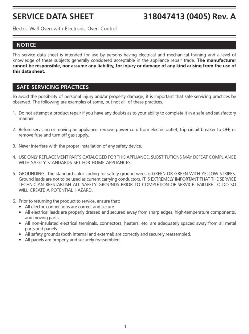 Frigidaire FEB30S7FCB User guide
