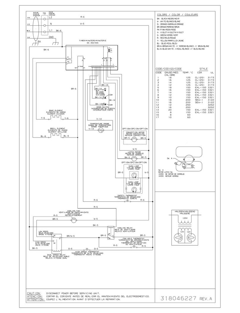Frigidaire FEB30S7DCA Service manual