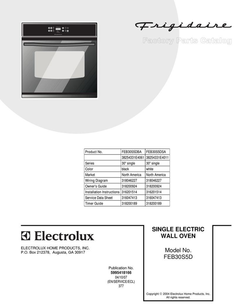 Frigidaire FEB30S5D User manual Frigidaire FEB30S5D User manual