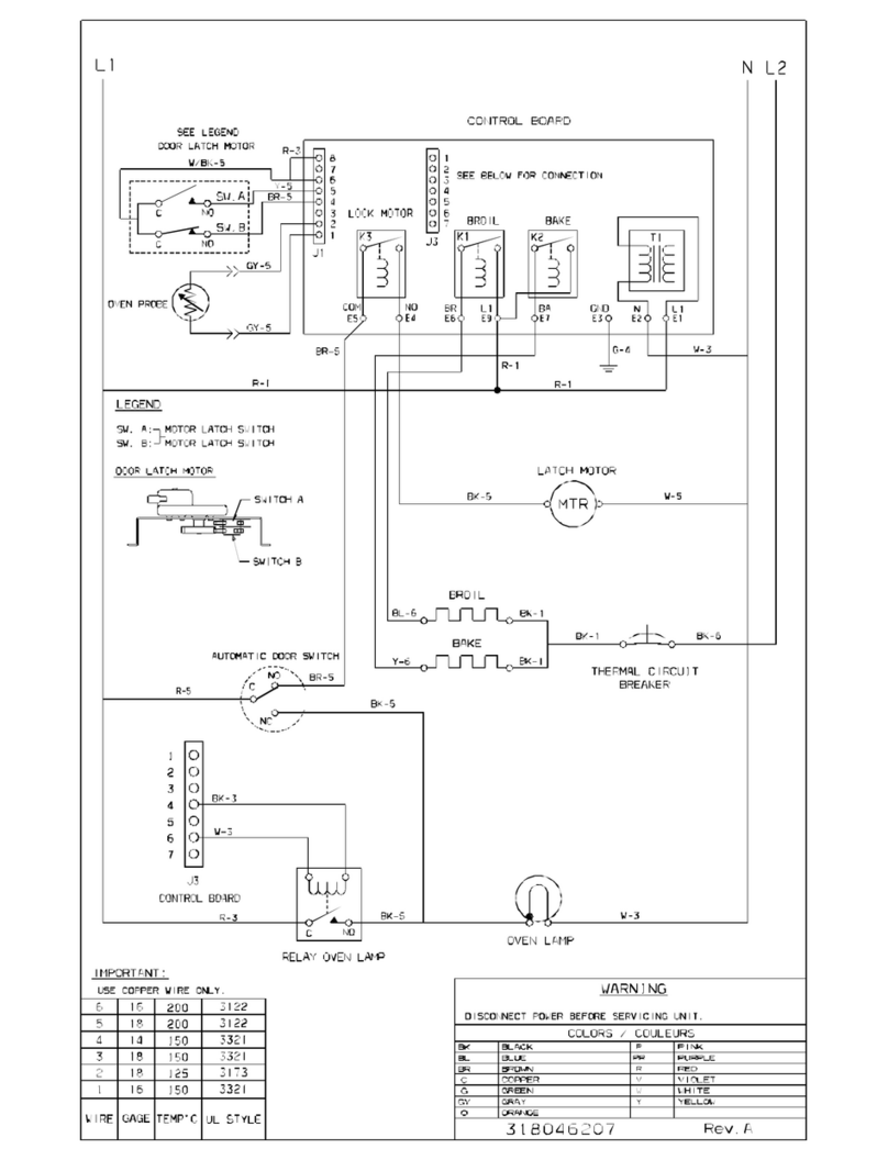 Frigidaire FEB556CETG Quick start guide