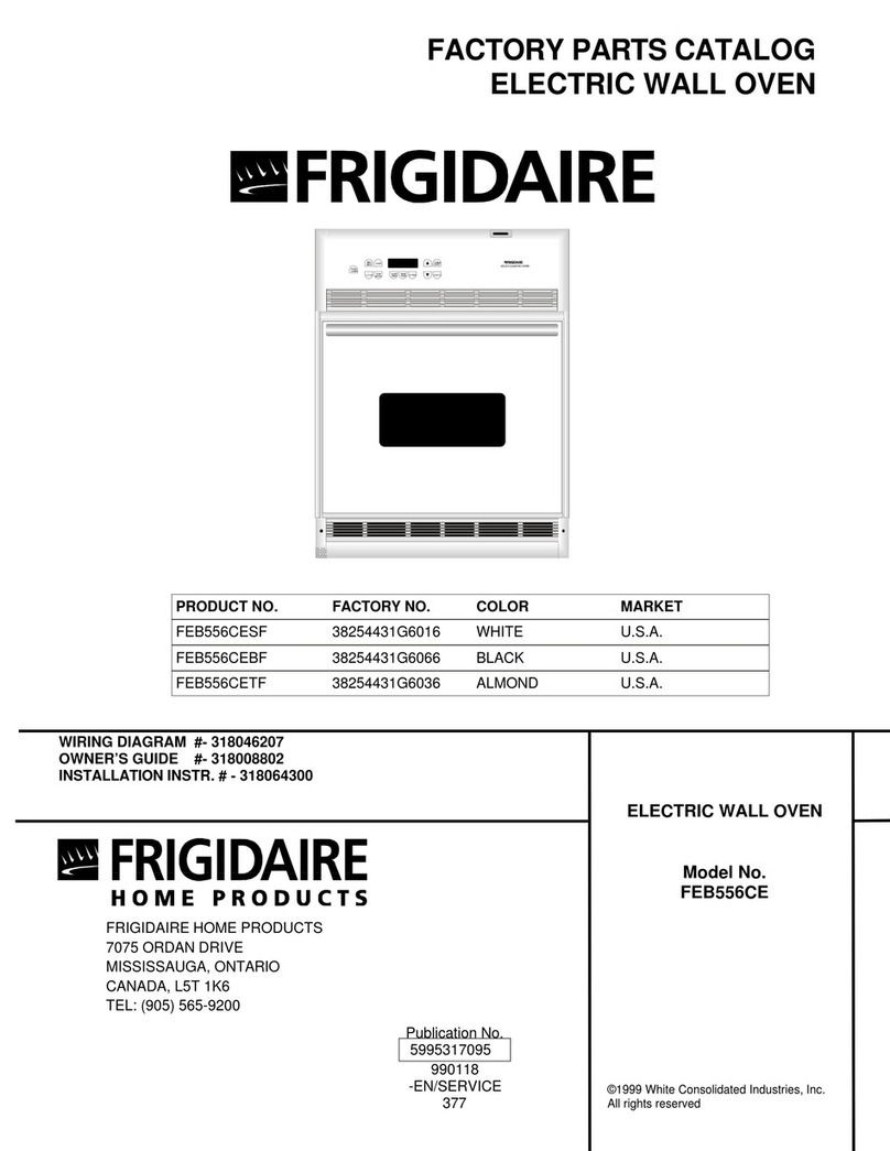 Frigidaire FEB556CE User manual Frigidaire FEB556CE User manual