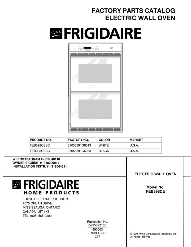 Frigidaire FEB398CE User manual Frigidaire FEB398CE User manual