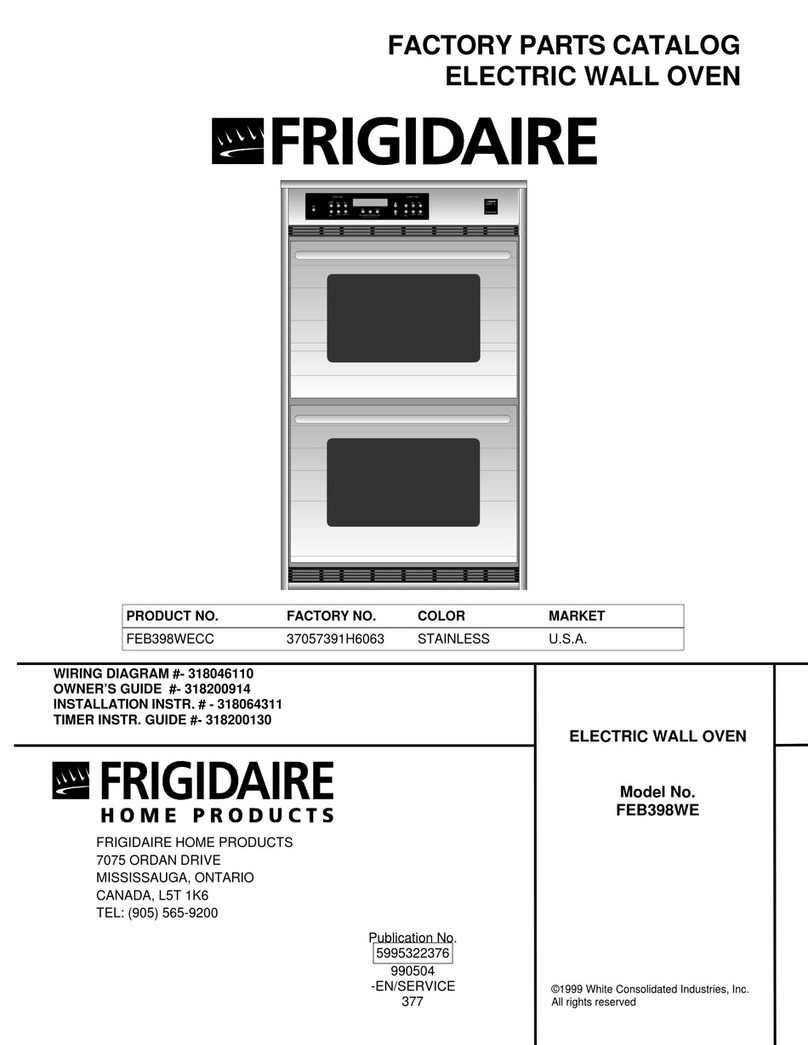 Frigidaire FEB398WE User manual