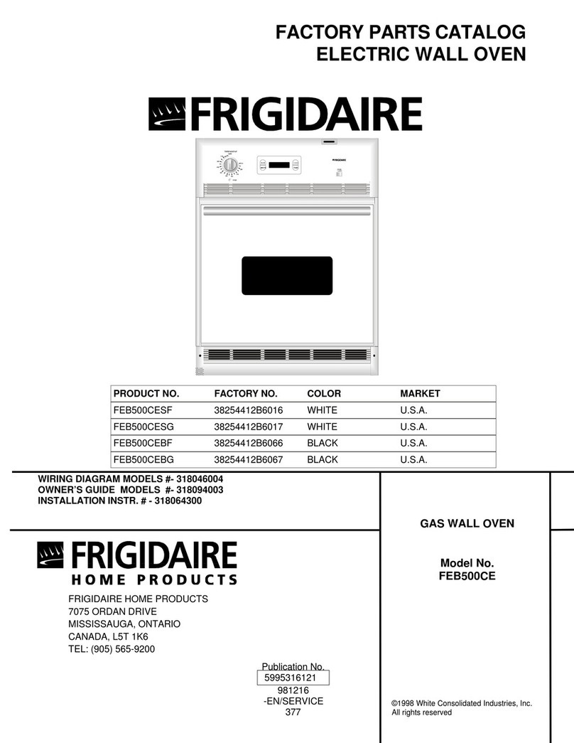 Frigidaire FEB500CE User manual