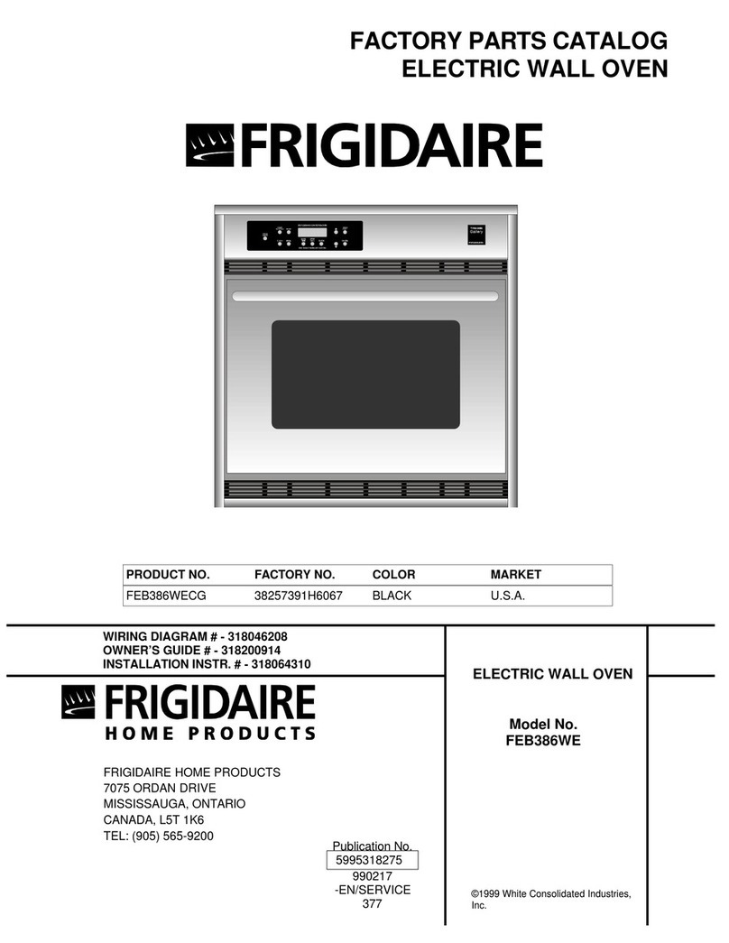 Frigidaire FEB386WE User manual Frigidaire FEB386WE User manual