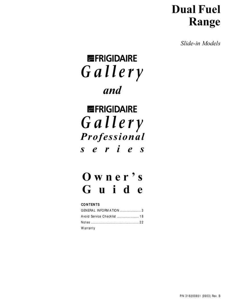 Frigidaire FCS388WHC User manual
