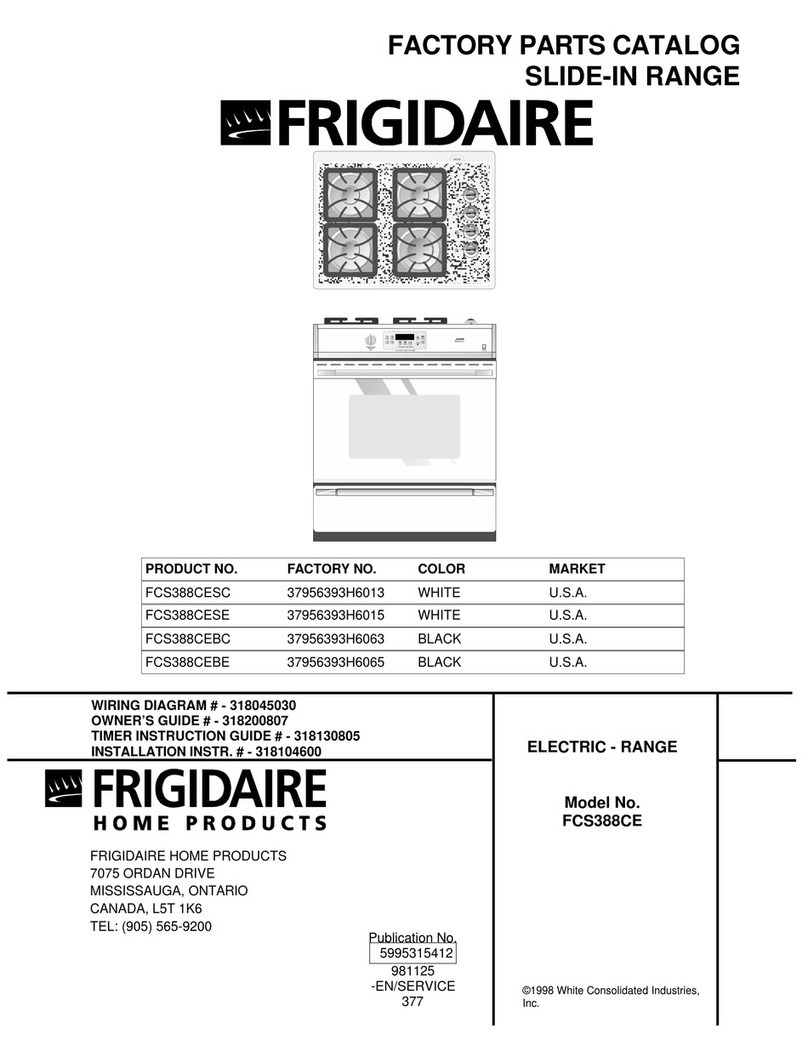 Frigidaire FCS388CE User manual