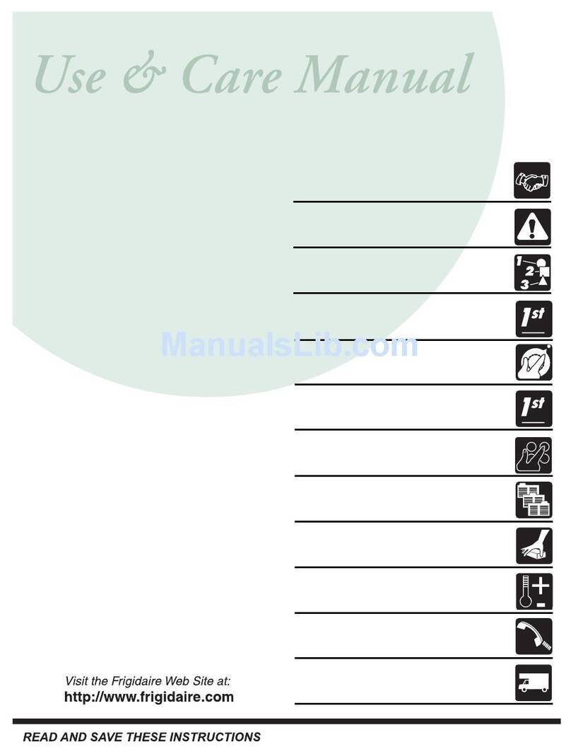 Frigidaire FCS366ESC User manual