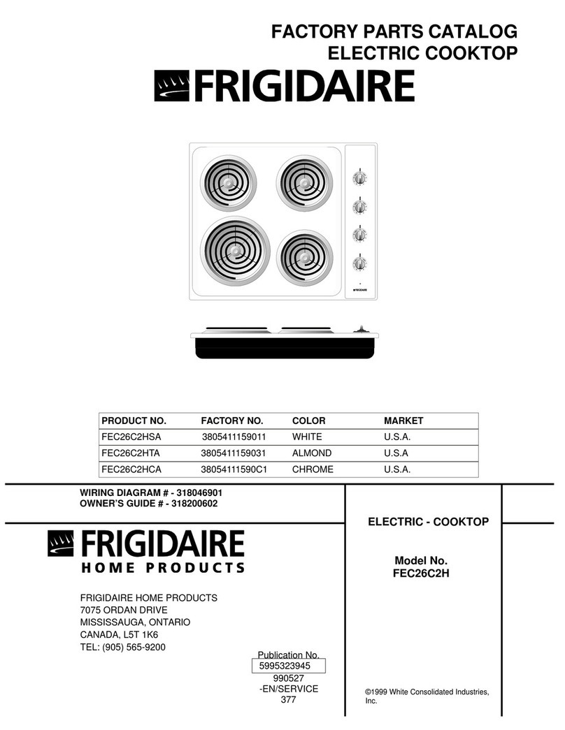 Frigidaire FEC26C2H User manual