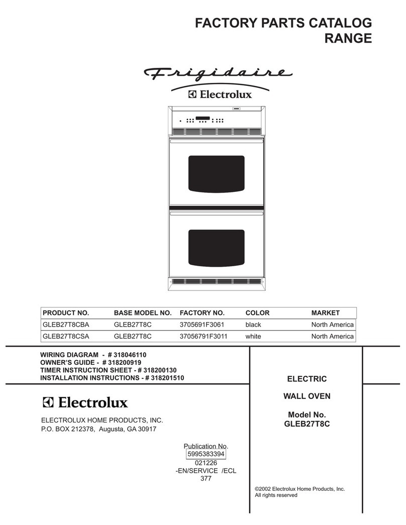Frigidaire GLEB27T8C User manual