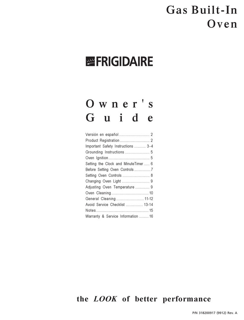 Frigidaire FGB504CHSB User manual Frigidaire FGB504CHSB User manual