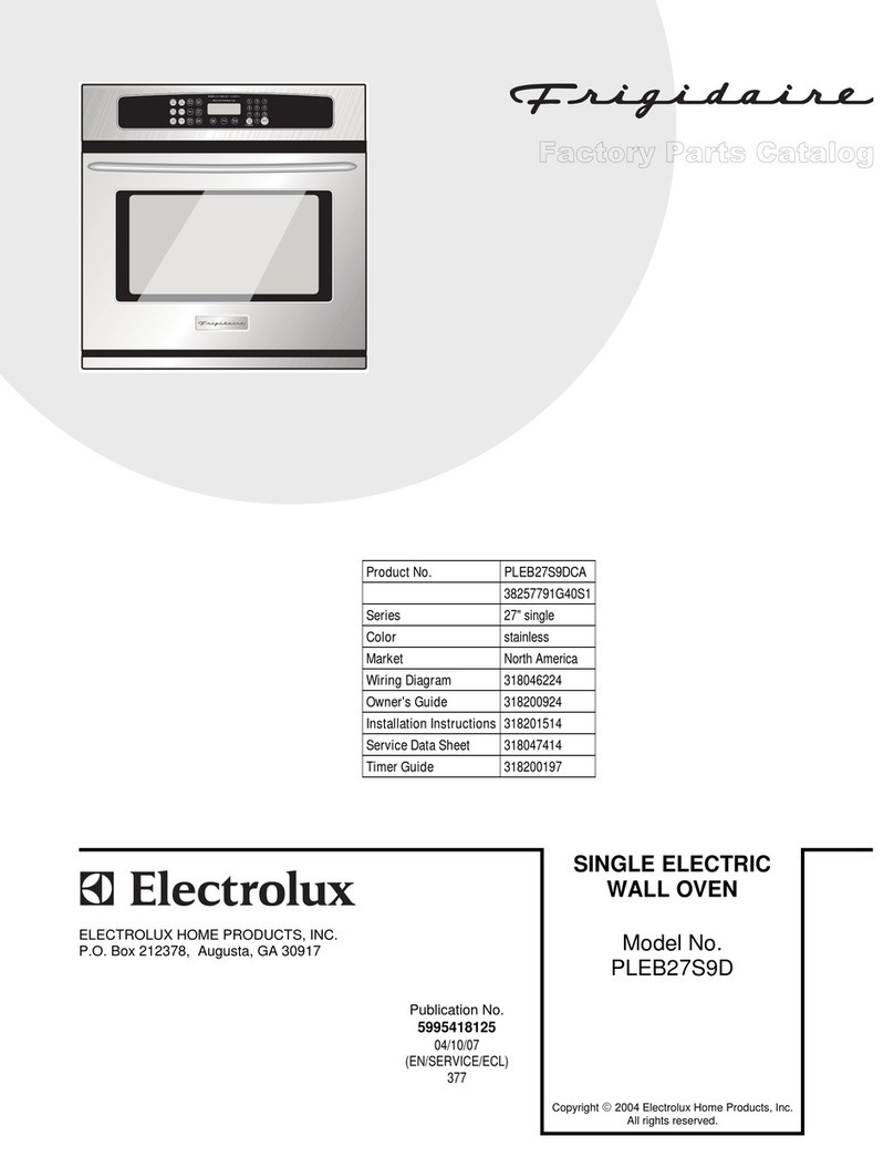 Frigidaire PLEB27S9D Factory parts catalog