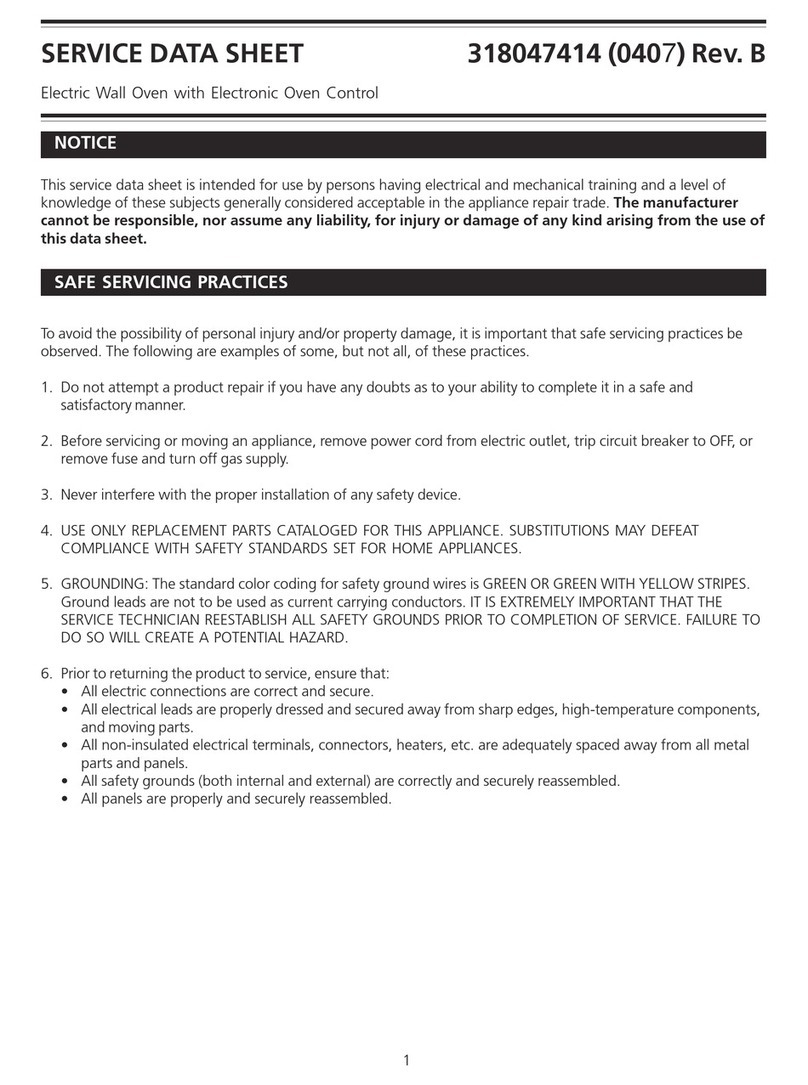 Frigidaire GLEB30S9FSA User guide