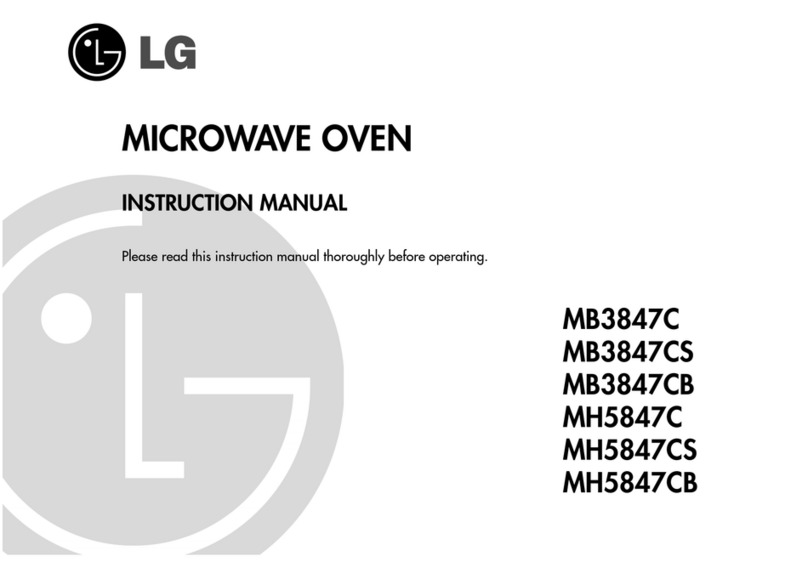 LG MH5847C User manual