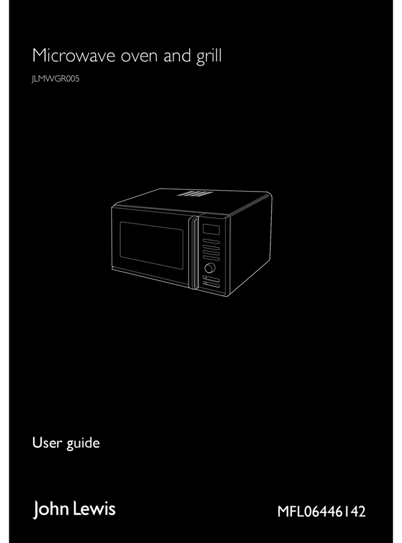 John Lewis JLMWGR005 user guide