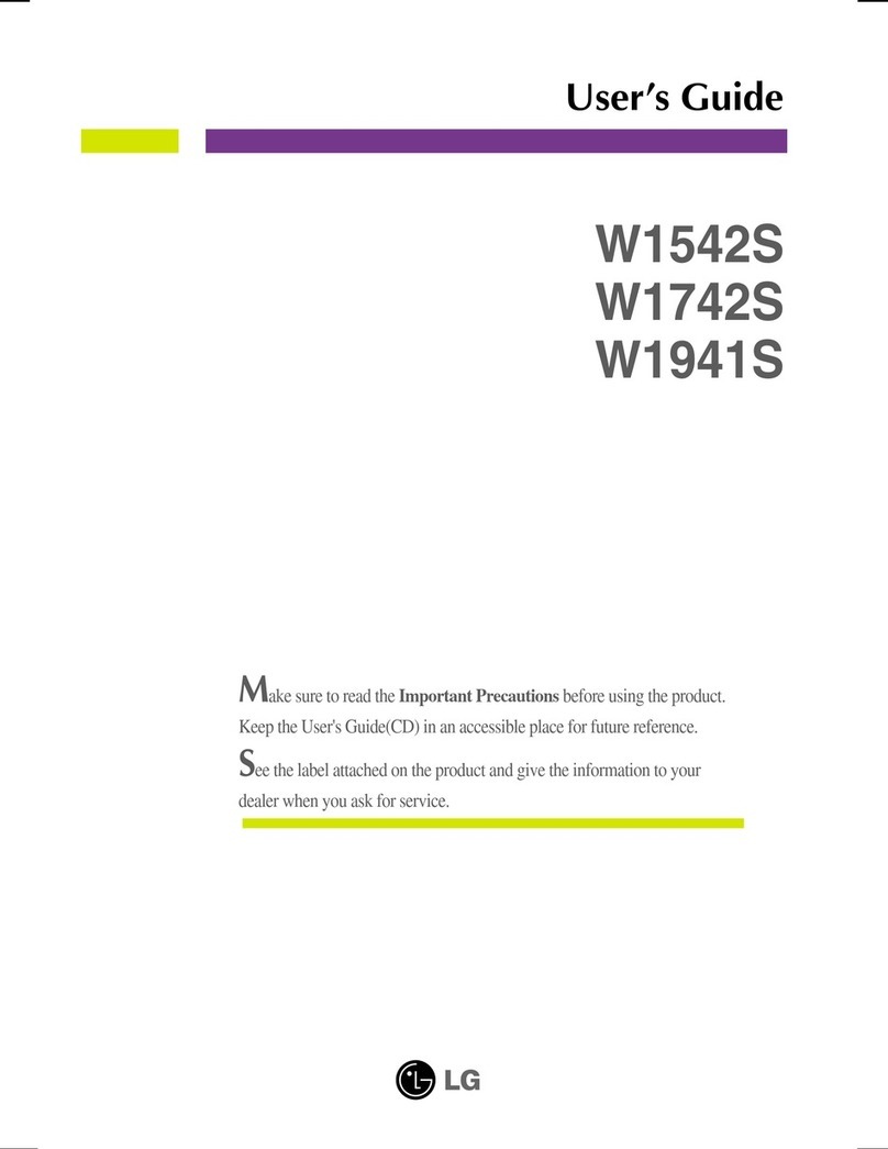LG 58393 User manual