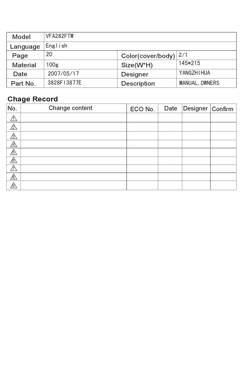 LG V-FA282FT owner's manual