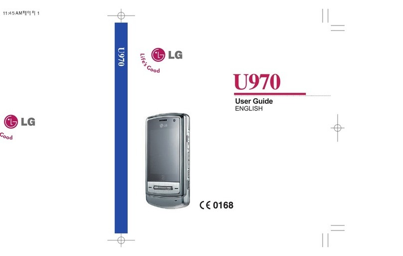 LG U970 user guide