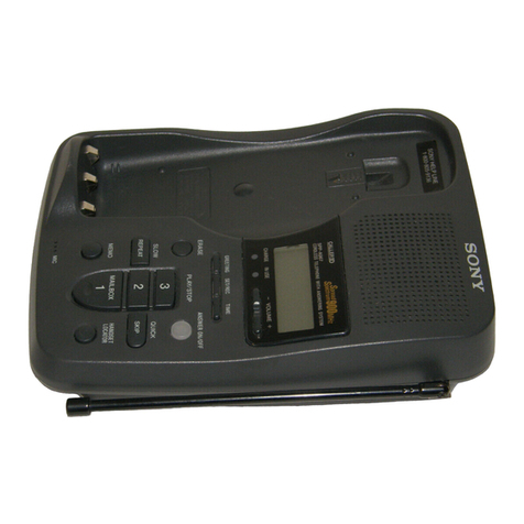 Sony SPP-A967 - Cordless Telephone With Answering... operating instructions Sony SPP-A967 - Cordless Telephone With Answering... operating instructions