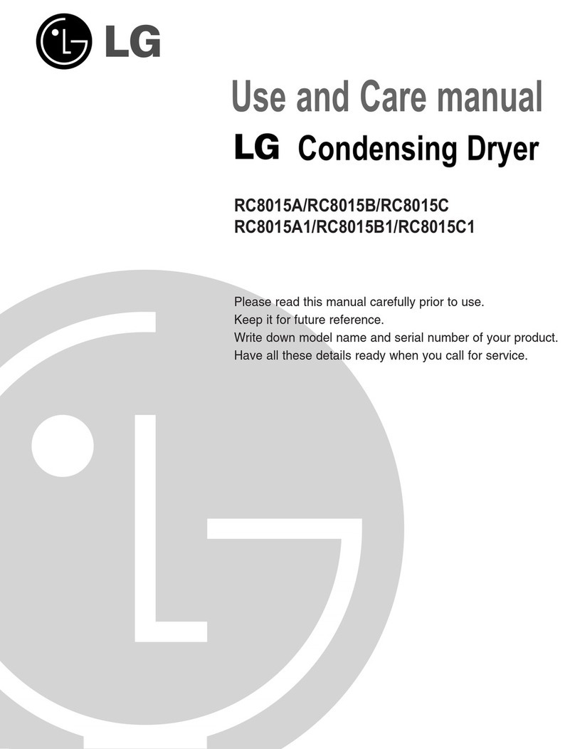 LG RC8015A1 use and care manual