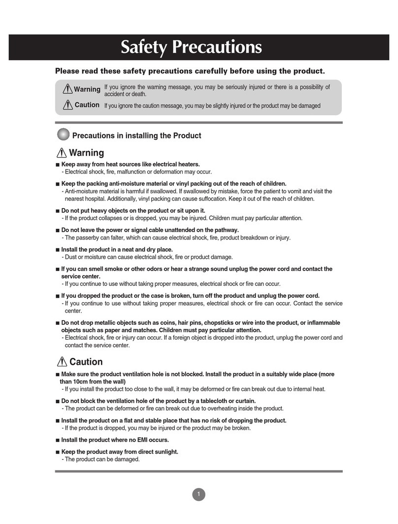 LG M1721A-BZ User manual