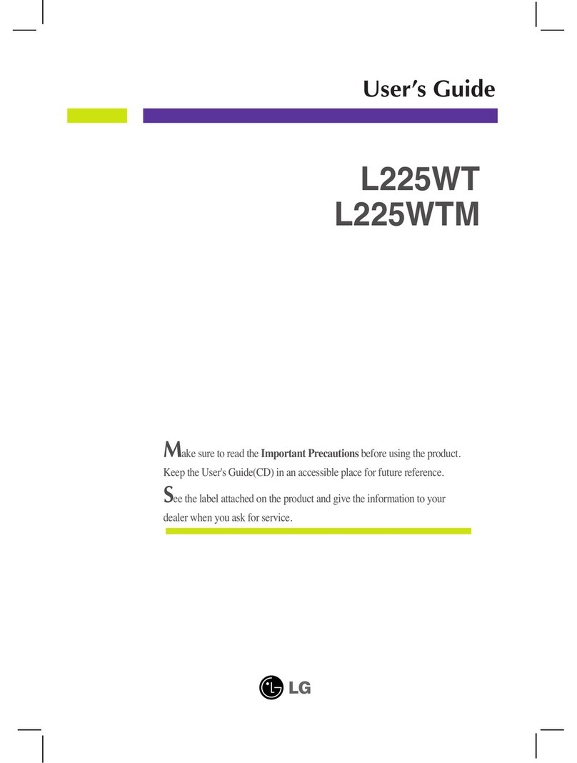 LG L225WT-SF User manual