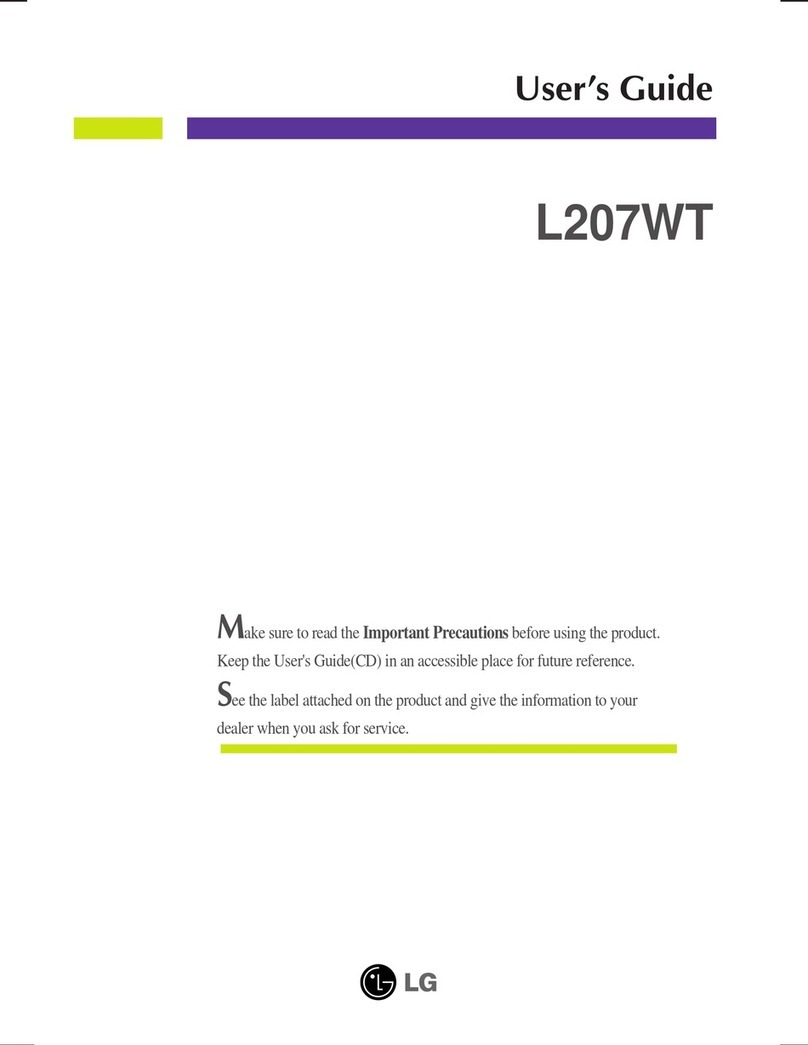 LG L207WT-PF User manual