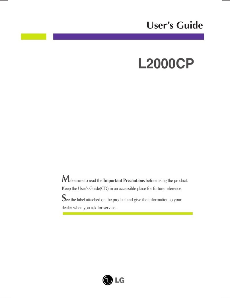 LG L2000CP User manual