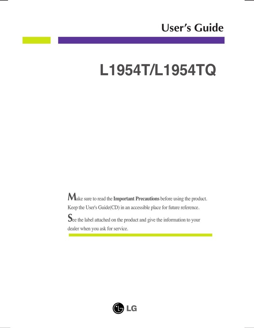 LG L1954TQ User manual