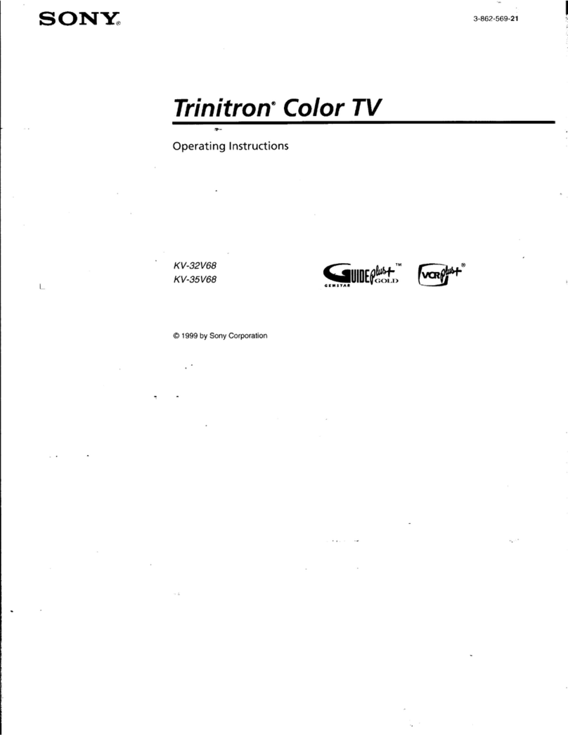 Sony KV-32V68 User manual