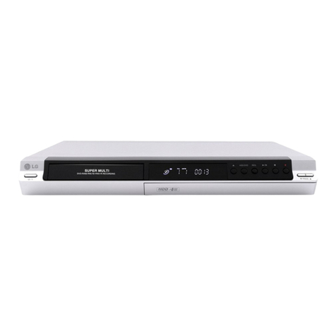 LG RH278H owner's manual