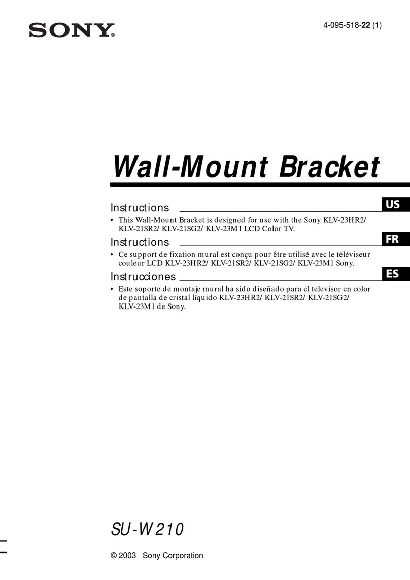 Sony SU-W210 instructions