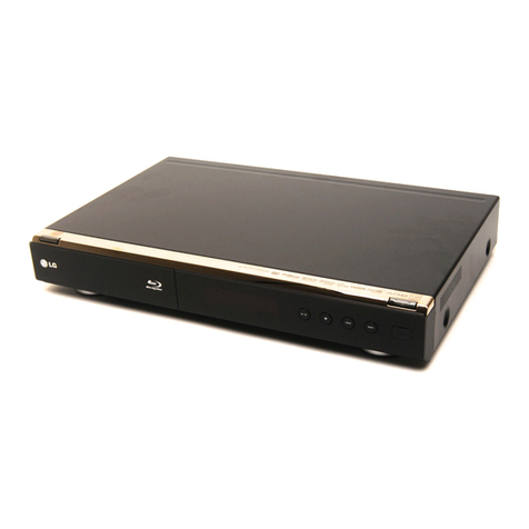 LG BD300 -  Blu-Ray Disc Player User manual