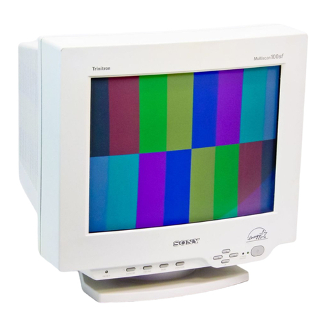 Sony CPD-100SF User manual