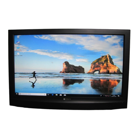 Sony KLH-40X1 User manual