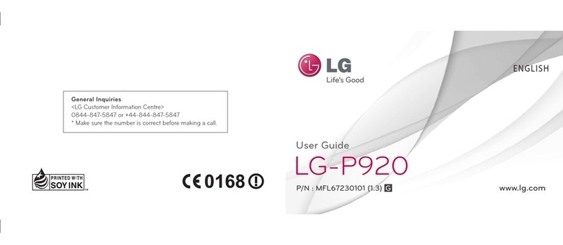 LG LGP920 User manual