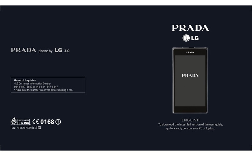 LG LGP940 User manual