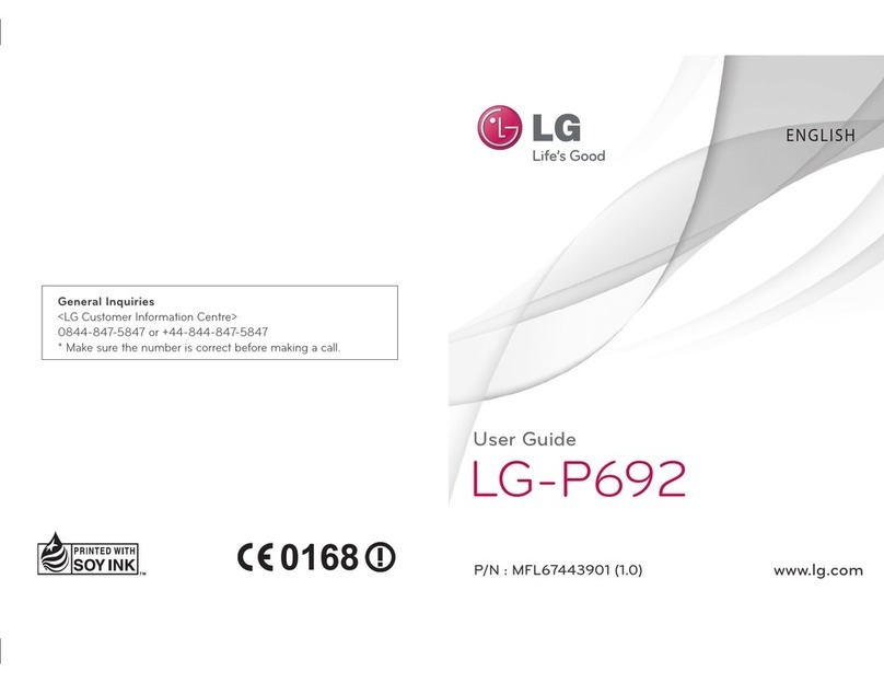 LG LGP692 User manual