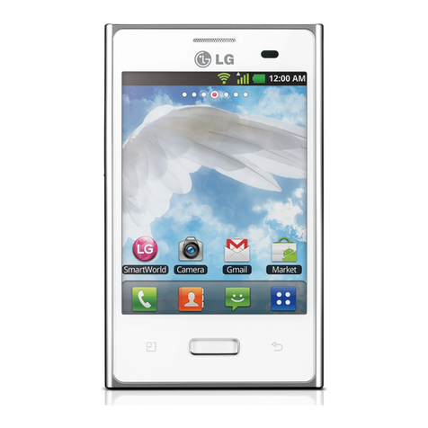 LG E400 User manual