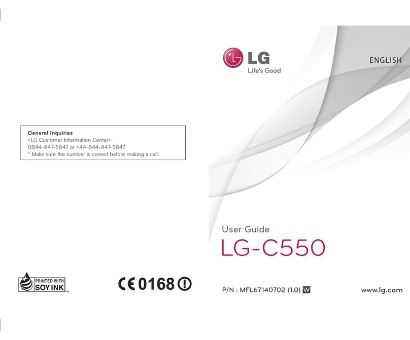 LG C550 User manual