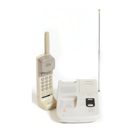 Sony SPP-A60 Primary User manual