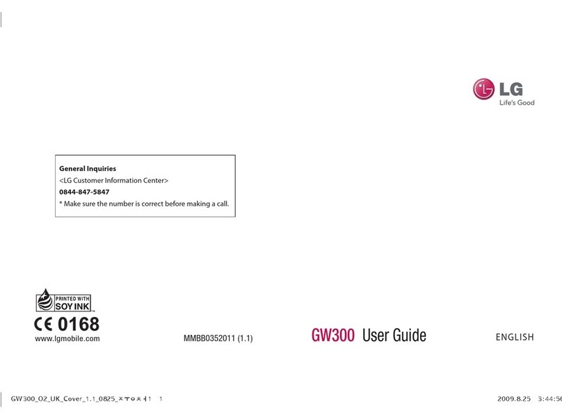 LG GW300GO user guide