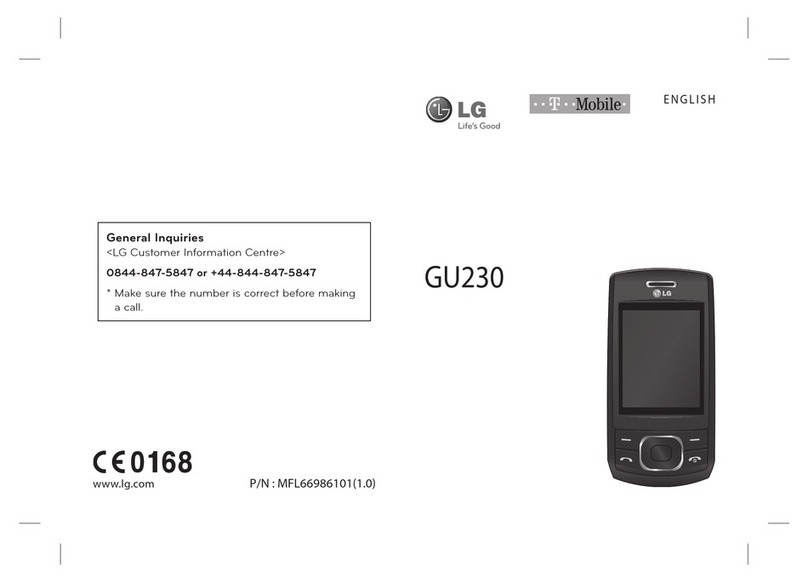 LG GU230GO User manual