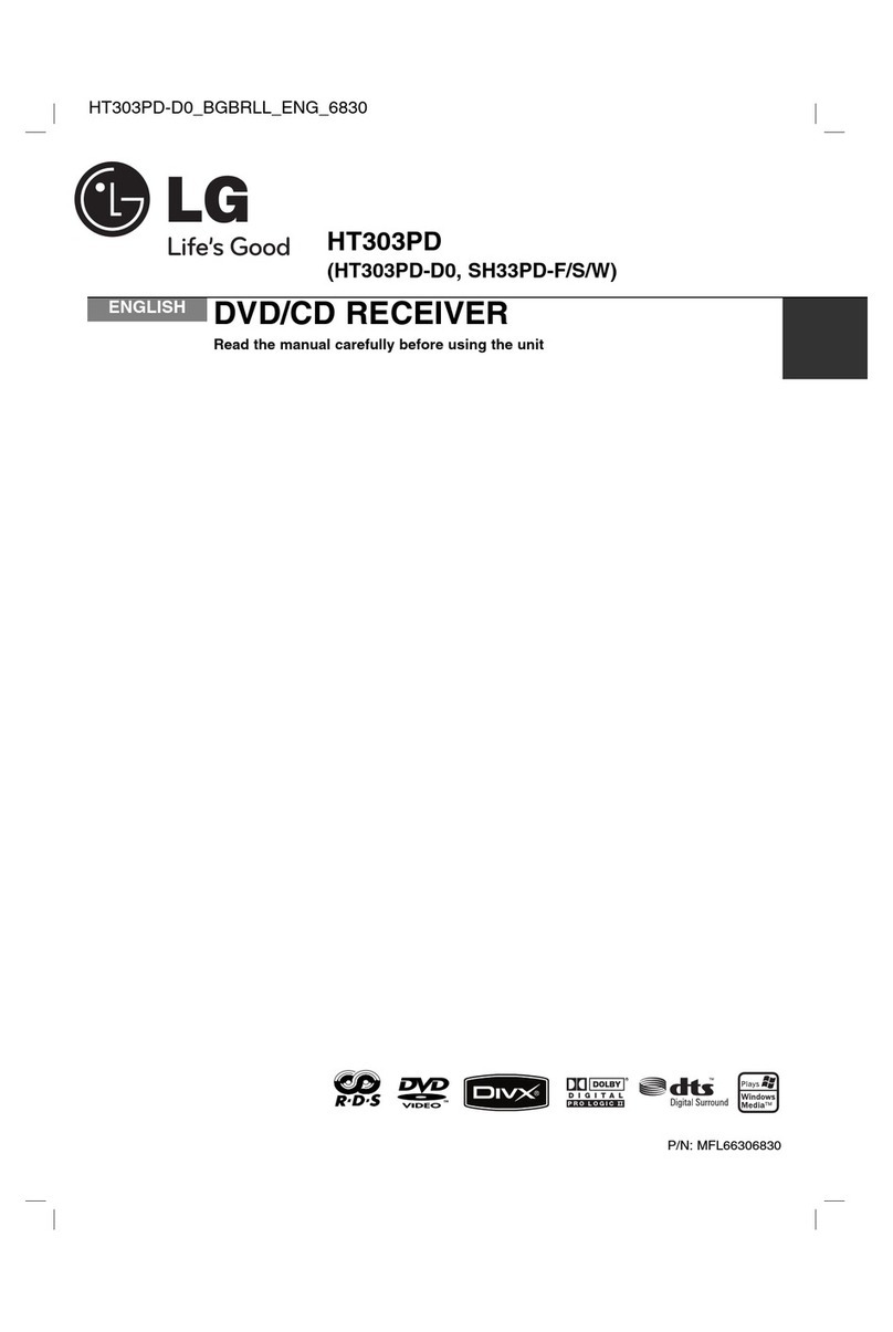 LG HT303PD User manual