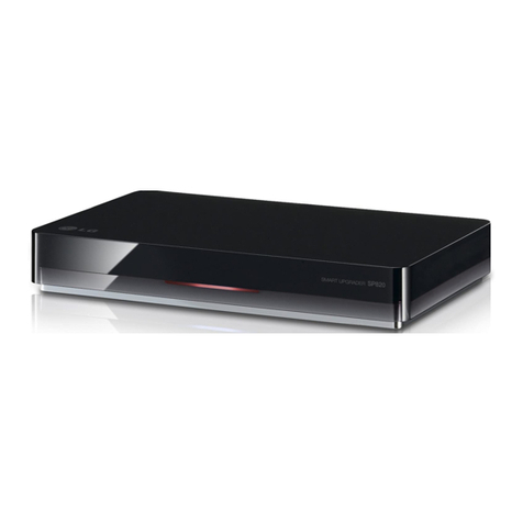 LG SP820 User manual