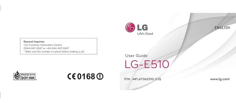 LG 1LGE510N User manual