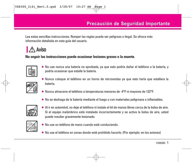 LG LGVX8300 User guide