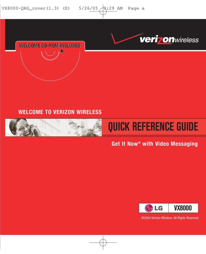 LG LGVX8000 User manual