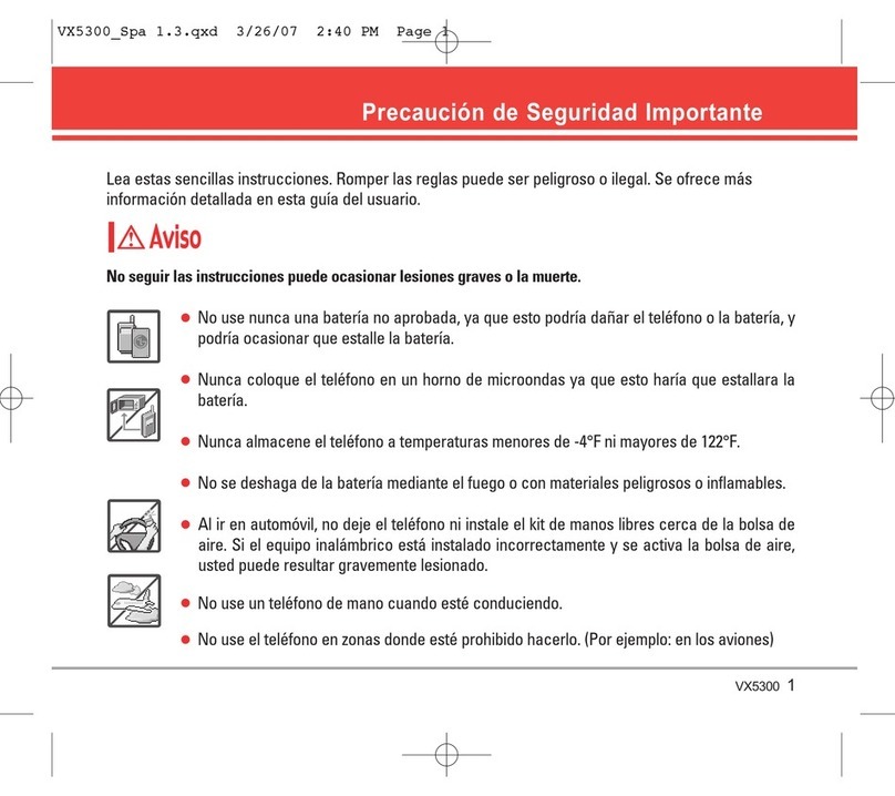LG LGVX5300 User guide